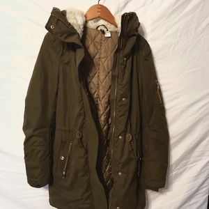 Army Greene Winter Coat